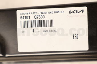 Hyundai / KIA 64101Q7600 CARRIERASSY-FRONTE