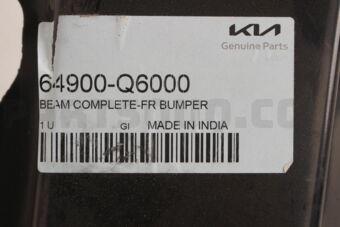 Hyundai / KIA 64900Q6000 BEAM COMPLETE-FR BUMPER