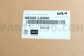 Hyundai / KIA 66320L2000 PANELASSY-FENDERRH