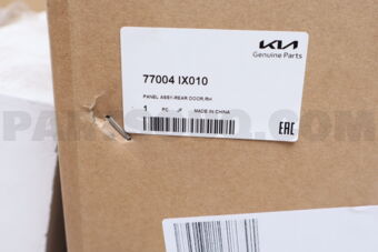Hyundai / KIA 77004IX010 PANELASSY-REARDOOR