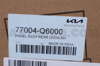 Hyundai / KIA 77004Q6000 PANEL ASSY-REAR DOOR,RH