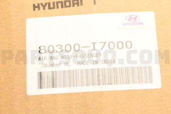 Hyundai / KIA 80300I7000 AIR BAG ASSY-PASSENGER