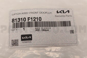Hyundai / KIA 81310F1210 LATCH ASSY-FRONT DOOR,LH