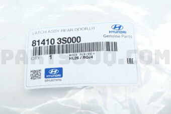 Hyundai / KIA 814103S000 LATCH ASSY-RR DR LH