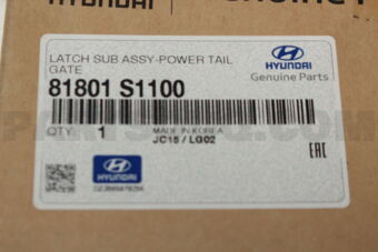 Hyundai / KIA 81801S1100 LATCH SUB ASSY-POWER TAILGATE
