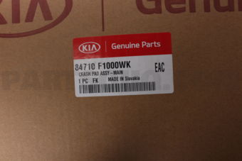 Hyundai / KIA 84710F1000WK CRASH PAD ASSY-MAIN