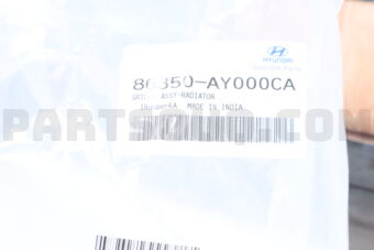 Hyundai / KIA 86350AY000CA GRILLE ASSY-RADIATOR