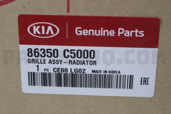 Hyundai / KIA 86350C5000 GRILLE ASSY-RADIATOR