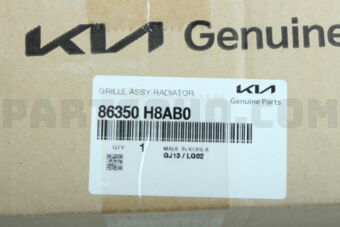 Hyundai / KIA 86350H8AB0 GRILLE ASSY-RADIATOR