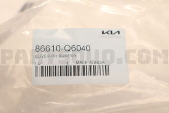 Hyundai / KIA 86610Q6040 COVER-RR BUMPER