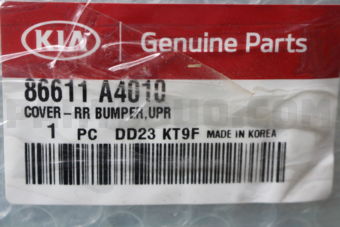 Hyundai / KIA 86611A4010 COVER-RR BUMPER,UPR