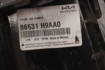 Hyundai / KIA 86631H9AA0 BEAM-RRBUMPER