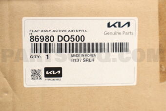 Hyundai / KIA 86980DO500 FLAP ASSY-ACTIVE AIR UPR,LH