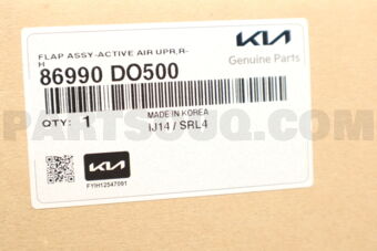 Hyundai / KIA 86990DO500 FLAP ASSY-ACTIVE AIR UPR,RH