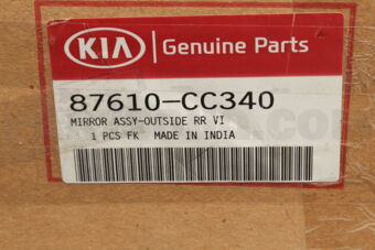 Hyundai / KIA 87610CC340 MIRROR ASSY-OUTSIDE RR VIEW,LH