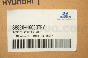 Hyundai / KIA 88820H6030TRY S/BELT ASSY-FR RH