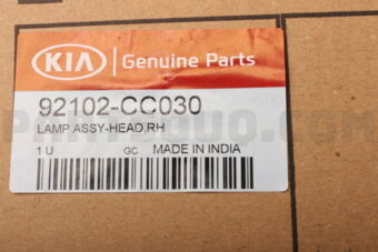 Hyundai / KIA 92102CC030 LAMP ASSY-HEAD,RH