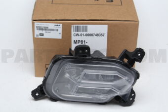 Hyundai / KIA 92202P2000 LAMP ASSY-FR FOG,RH