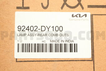 Hyundai / KIA 92402DY100 LAMPASSY-REARCOMB