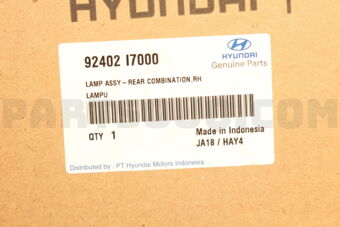 Hyundai / KIA 92402I7000 LAMP ASSY-REAR COMBINATION,RH