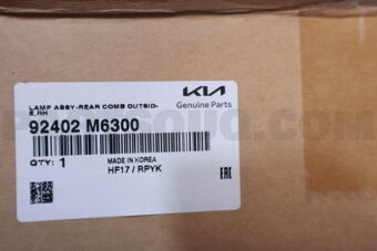 Hyundai / KIA 92402M6300 LAMP ASSY-REAR COMB OUTSIDE,RH