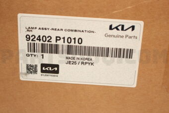 Hyundai / KIA 92402P1010 LAMPASSY-REARCOMBI