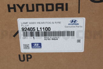 Hyundai / KIA 92405L1100 LAMP ASSY-REAR FOG AND R REFL,LH