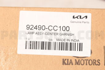 Hyundai / KIA 92490CC100 LAMP ASSY-CENTER GARNISH