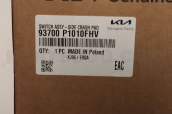 Hyundai / KIA 93700P1010FHV SWITCH ASSY-SIDE CRASH PAD
