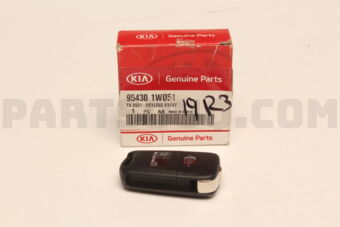 Hyundai / KIA 954301W051 REMOTE KEY, TRANSMITTER