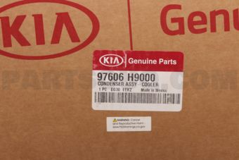 Hyundai / KIA 97606H9000 CONDENSERASSY-COOLE
