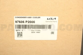 Hyundai / KIA 97606P2000 CONDENSER ASSY-COOLER