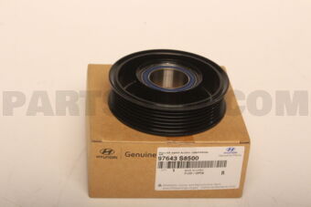 Hyundai / KIA 97643S8500 PULLEY ASSY-A/CON COMPRESSOR