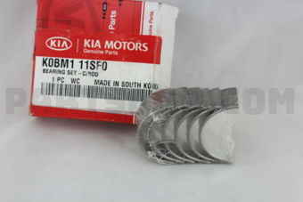Hyundai / KIA K0BM111SF0 BEARING SET-C/ROD