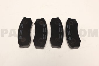 IBK Automotive D2090 BRAKE PAD RR TOYOTA LAND CRUISER PRADO NM [03-10]
