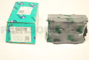 IBK Automotive D2215M BRAKE PAD FR FORTUNER (_N5_, _N6_) 2.7 (TGN61_) [09-15]
