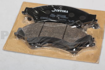 INTIMA CDMD8704M BRAKE PAD