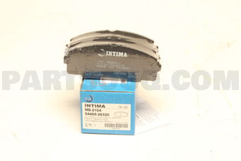INTIMA MD2104 A334K BRAKE PAD