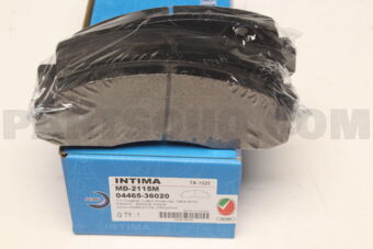 INTIMA MD2115M BRAKE PAD FRONT