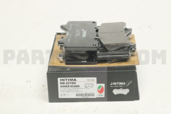 INTIMA MD2278M BRAKE PAD