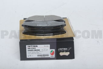INTIMA MD2303 BRAKE PAD