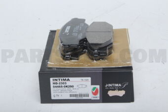 INTIMA MD2303 BRAKE PAD