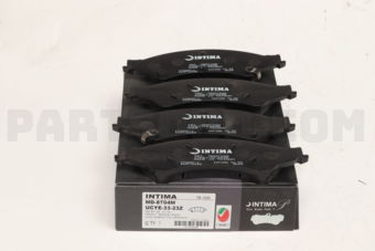 INTIMA MD8704M BRAKE PAD FRONT