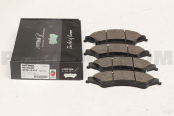 INTIMA MD8704M BRAKE PAD FRONT