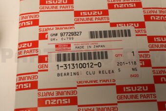Isuzu 1313100120 BEARING; CLU RE