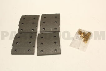 Isuzu 1883113850 LINING SET; FRT