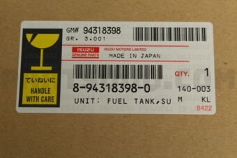 Isuzu 8943183980 UNIT; FUEL T