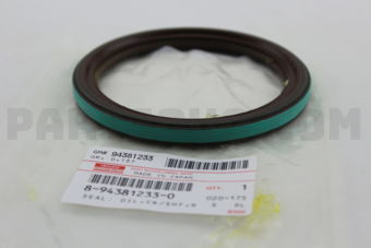 Isuzu 8943812330 SEAL; OIL,CR