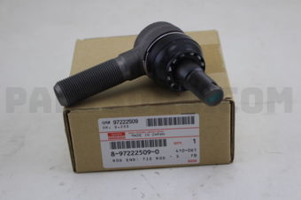Isuzu 8972225090 ROD END; TIE