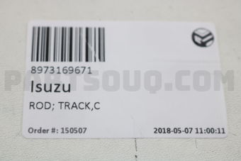 Isuzu 8973169671 ROD; TRACK,C